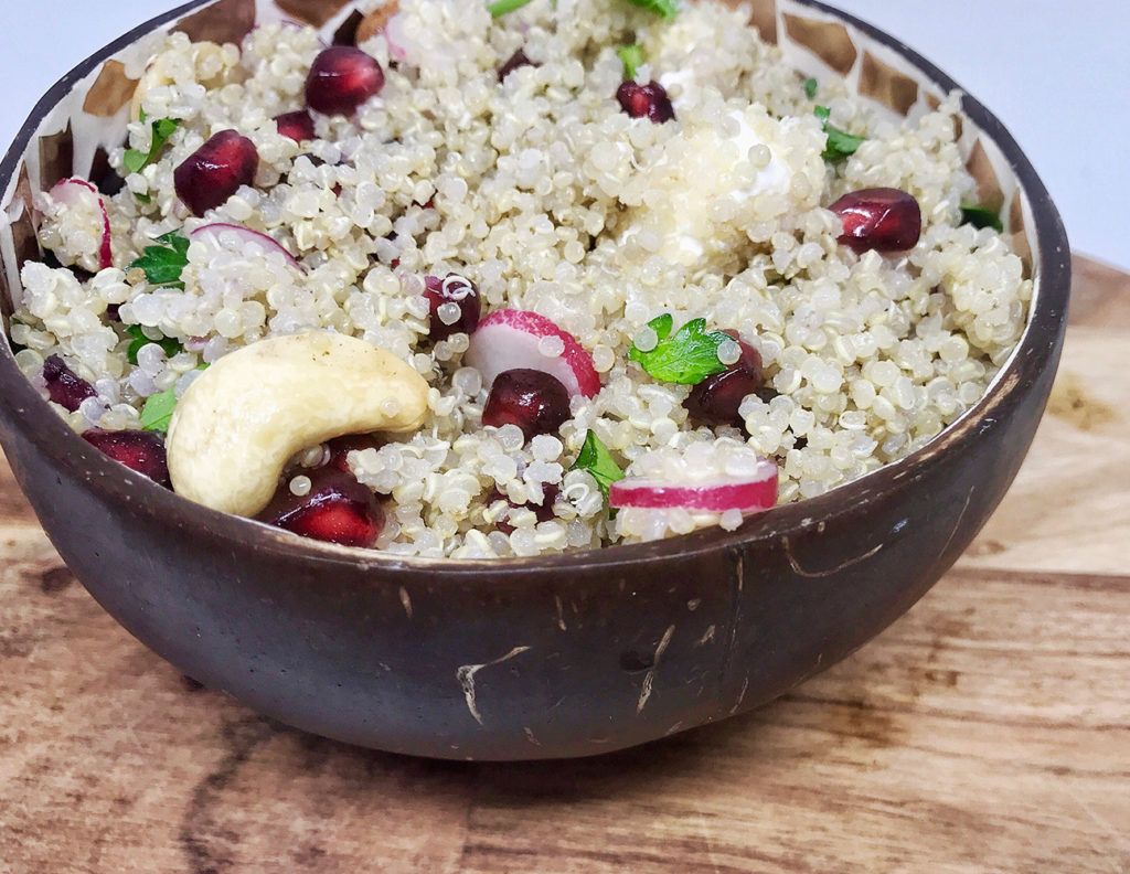  Ensalada de quinoa. Foto de Jax Fanuci en Pexels. 