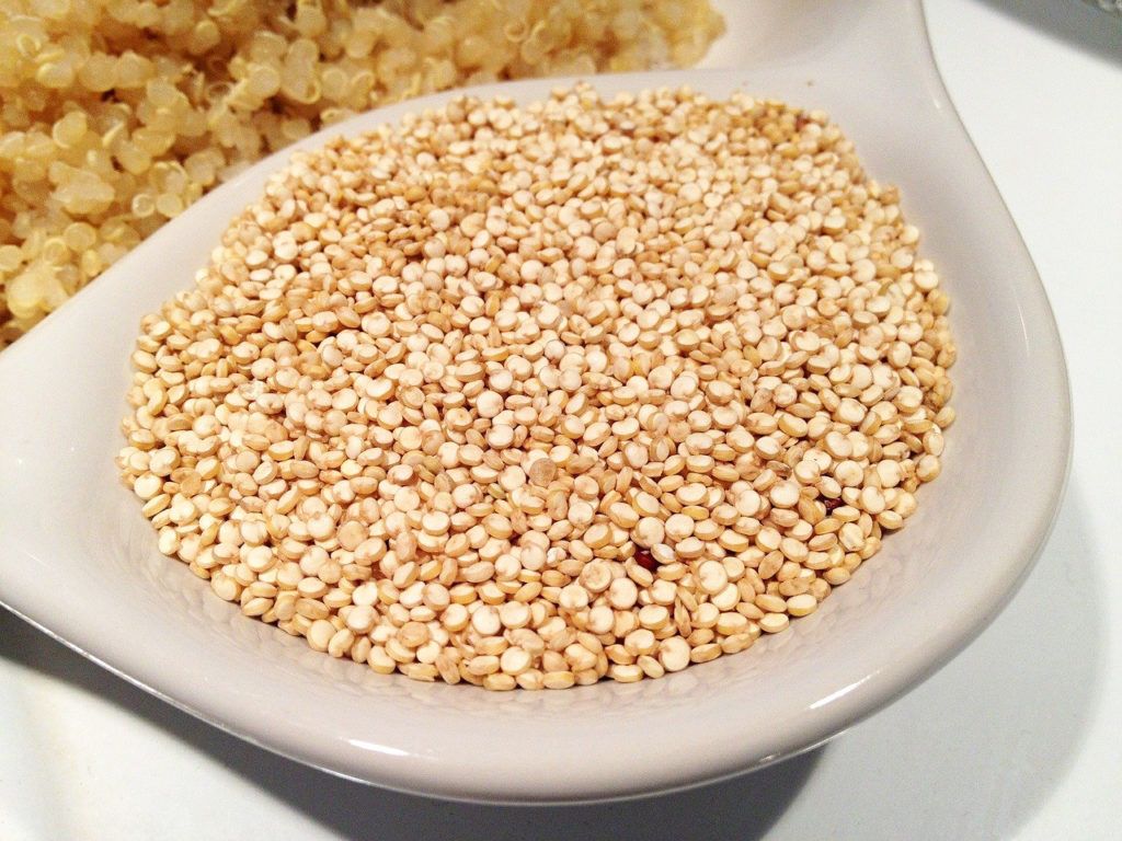 Granos de quinoa. Foto de Evita Ochel en Pizabay.